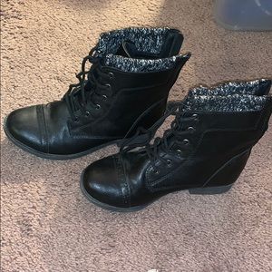 Super cute combat boots!